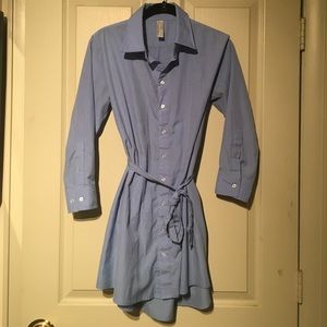 American Apparel button up shirt dress
